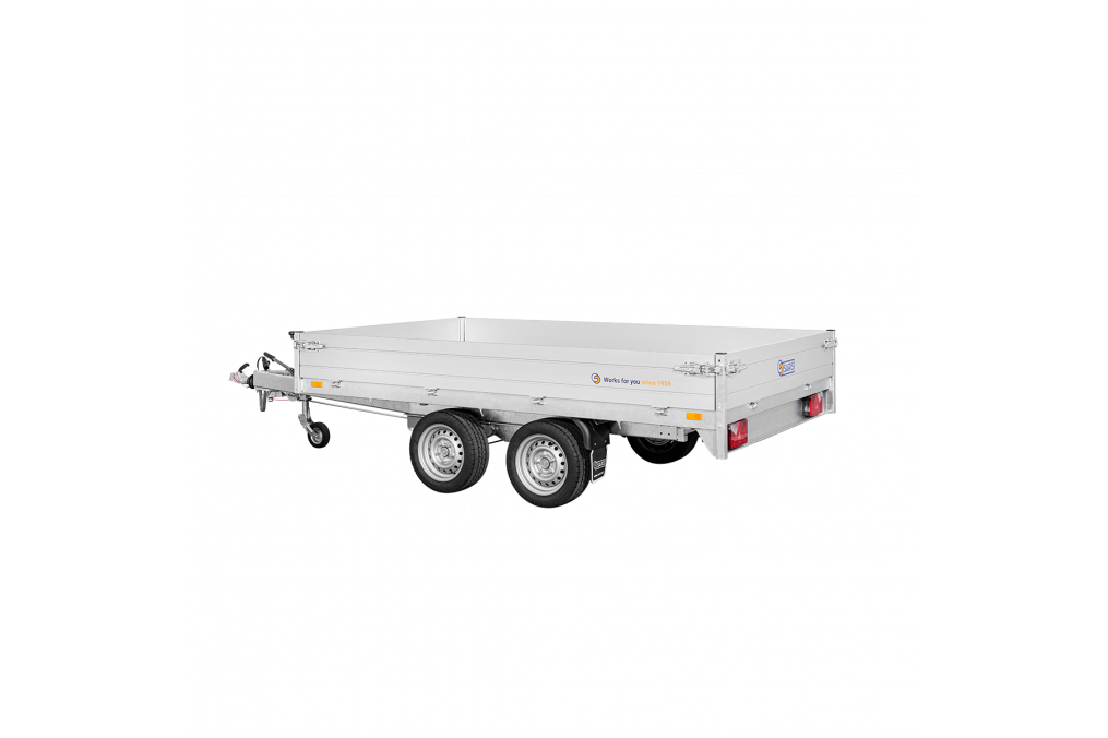 Remorque benne K130618435002 - PTAC 3500 kg (306x184) - SARIS