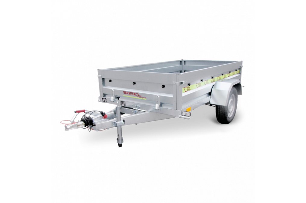 Remorque Freinée R261F113+NUE - PTAC 1300 kg (253 x 129) - SOREL