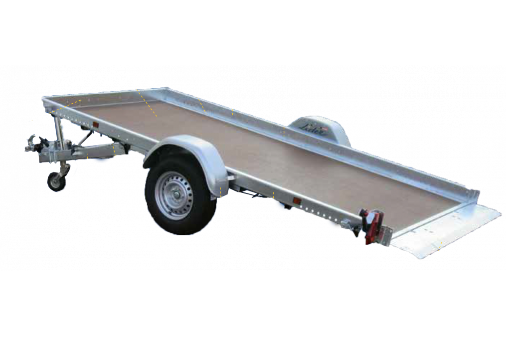 Remorque Plateau Robust 40386 - PTAC 1600kg (350 x 180) - LIDER
