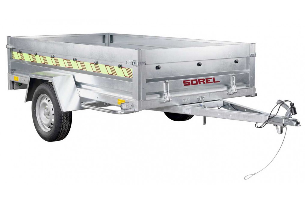 Remorque Rustique R250 NUE - PTAC 500 kg (236 x 129) - SOREL