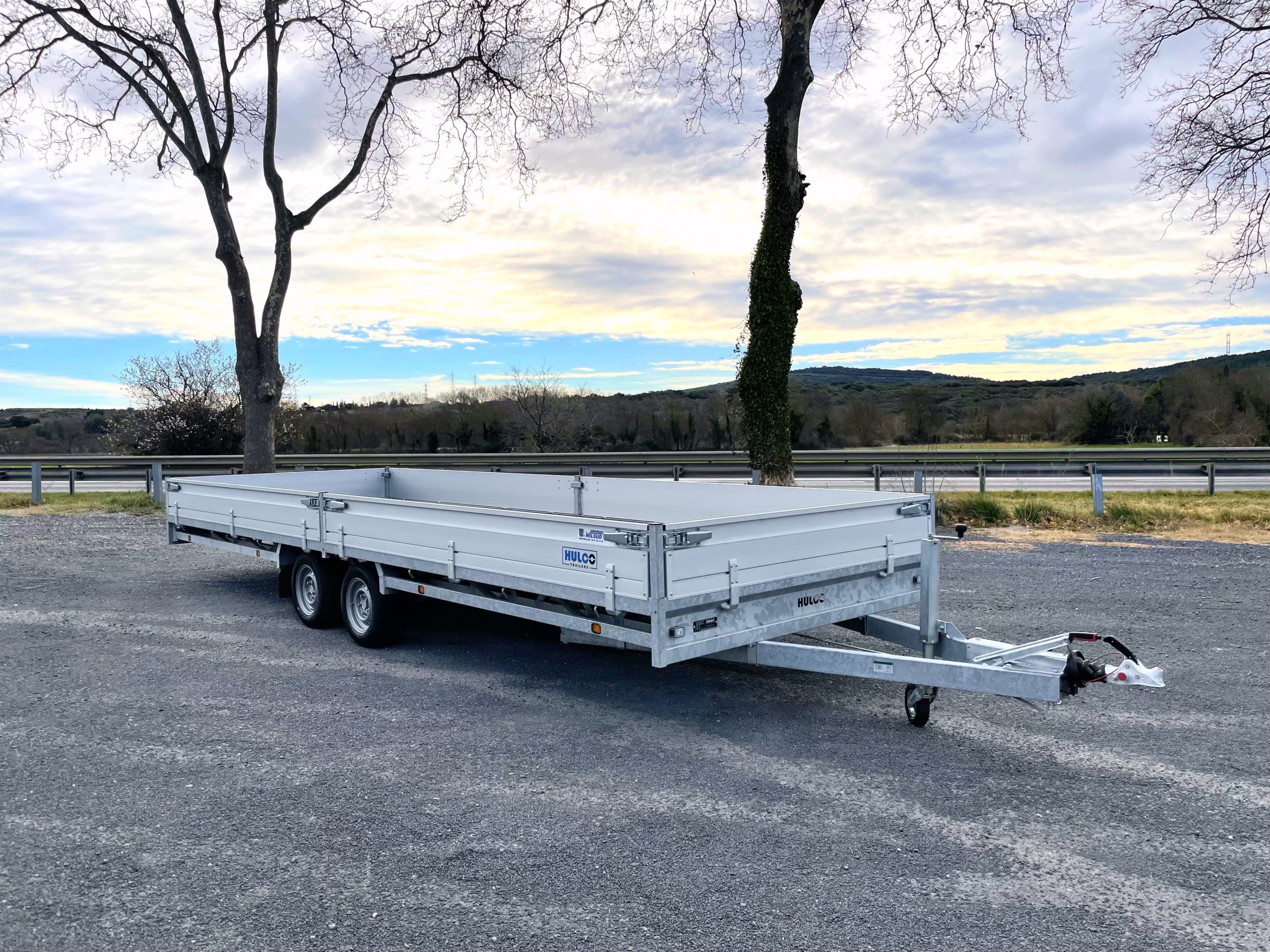 Plateau 6.11 m x 2.03 m 3500 kg hulco