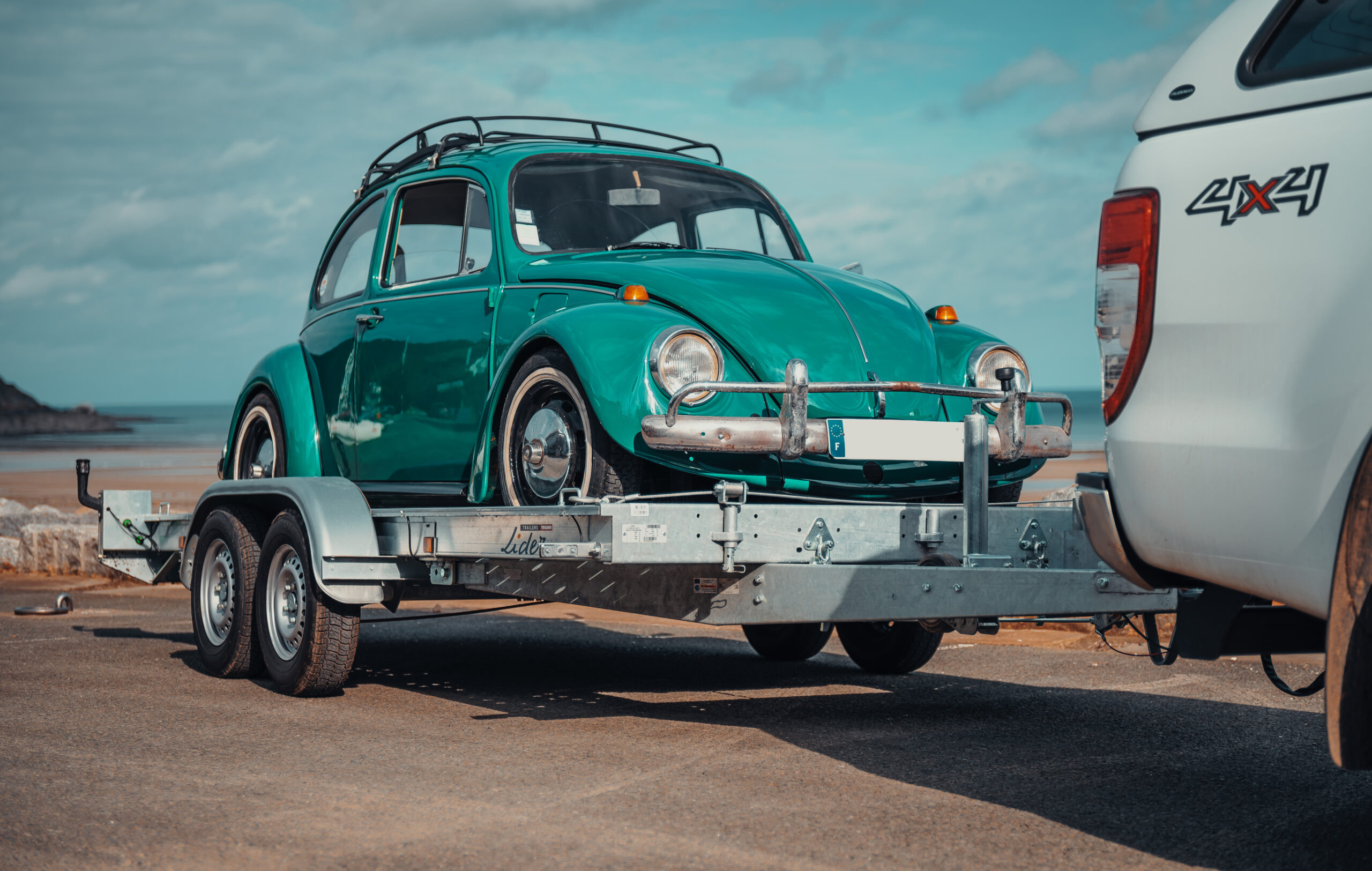 Porte voiture double essieux 2000 kg lider