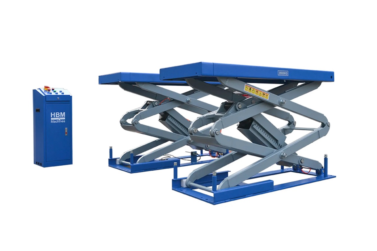 Pont élévateur à ciseaux hydraulique HBM